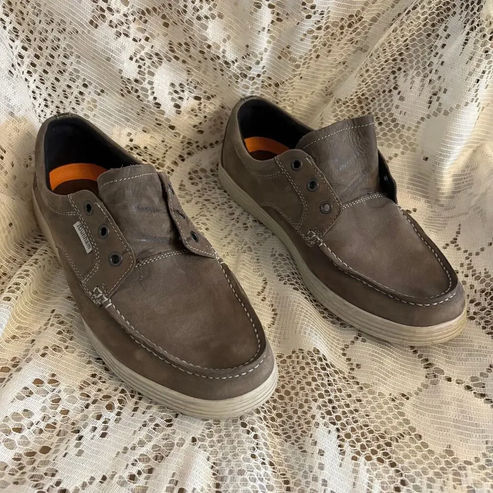 Dunham Colchester Moc Men's US 10 Low Boat Shoes